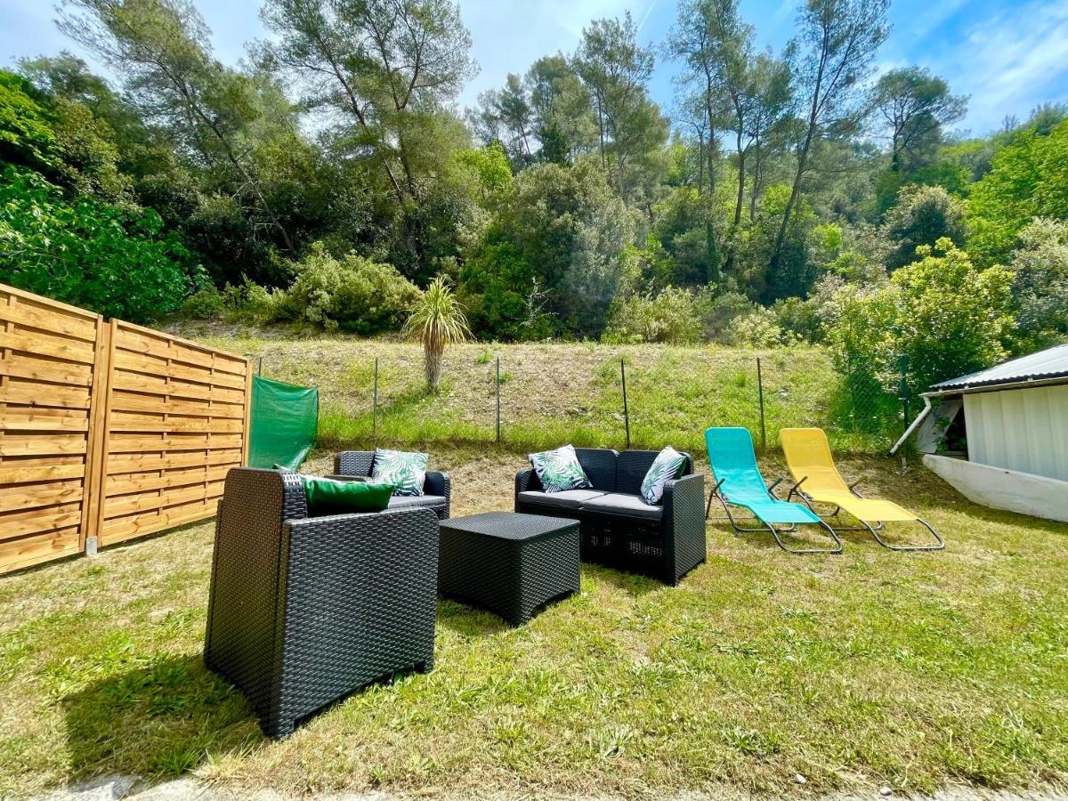 Cosy & Chill Appartements - 10 Min De La Mer - Jardin, Netflix, Terrasse, Fibre & Parking Cagnes-sur-Mer Kültér fotó