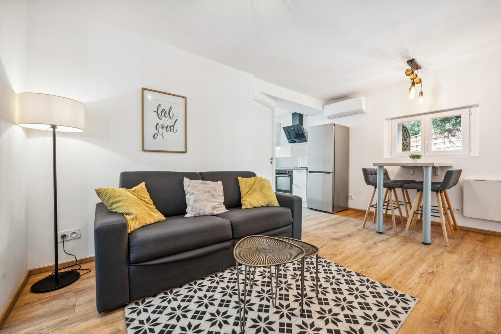 Cosy & Chill Appartements - 10 Min De La Mer - Jardin, Netflix, Terrasse, Fibre & Parking Cagnes-sur-Mer Kültér fotó
