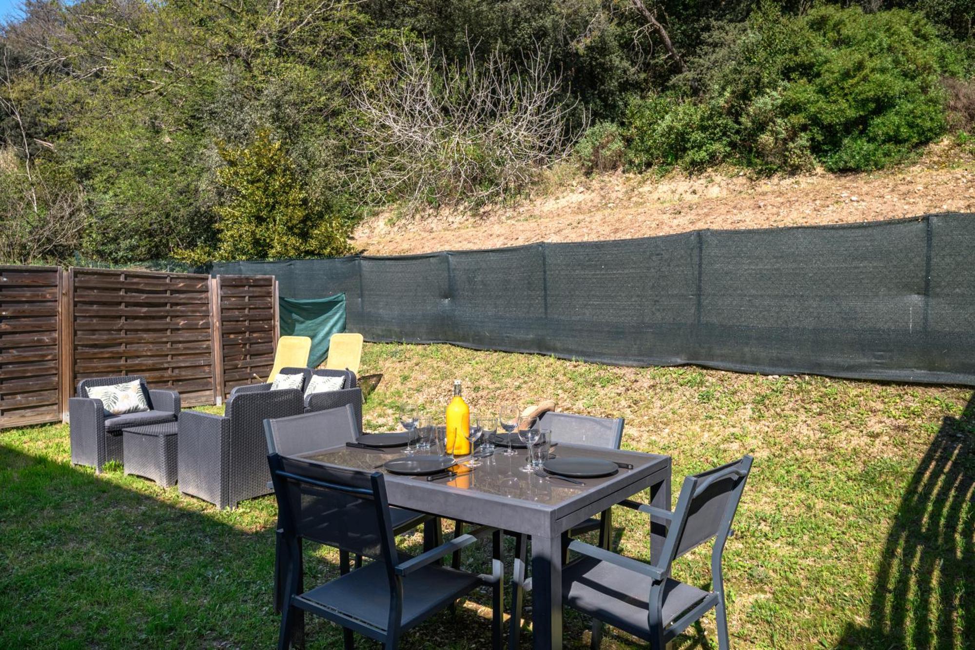 Cosy & Chill Appartements - 10 Min De La Mer - Jardin, Netflix, Terrasse, Fibre & Parking Cagnes-sur-Mer Kültér fotó