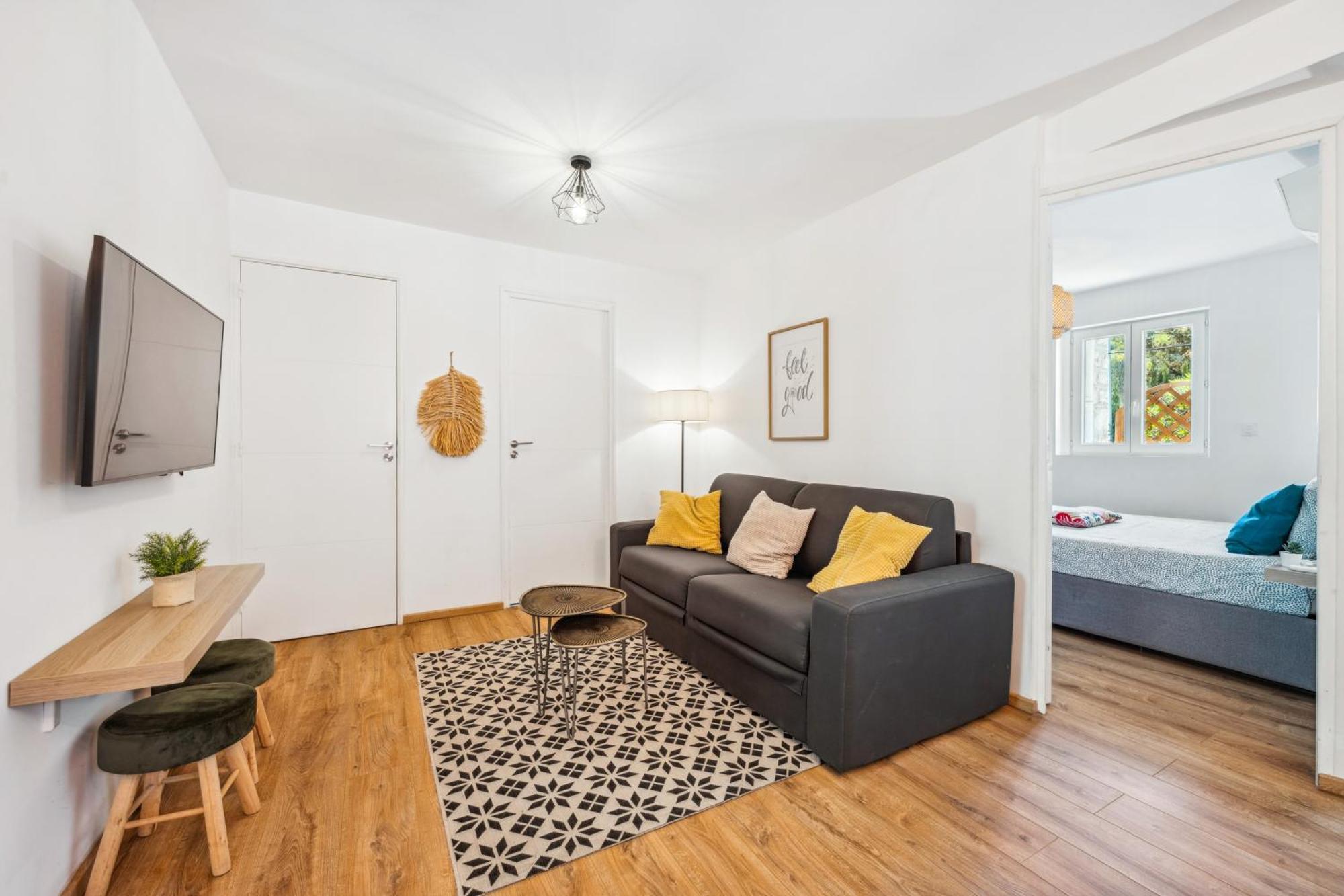 Cosy & Chill Appartements - 10 Min De La Mer - Jardin, Netflix, Terrasse, Fibre & Parking Cagnes-sur-Mer Kültér fotó